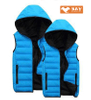 Padding sleeveless Jacket.