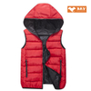 Padding sleeveless Jacket.