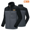 Two-tone fleece jacket
